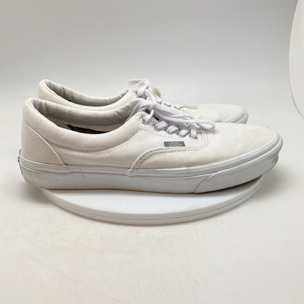 Vans Era Sneakers Mens 10 721356 White Canvas Casual Shoes